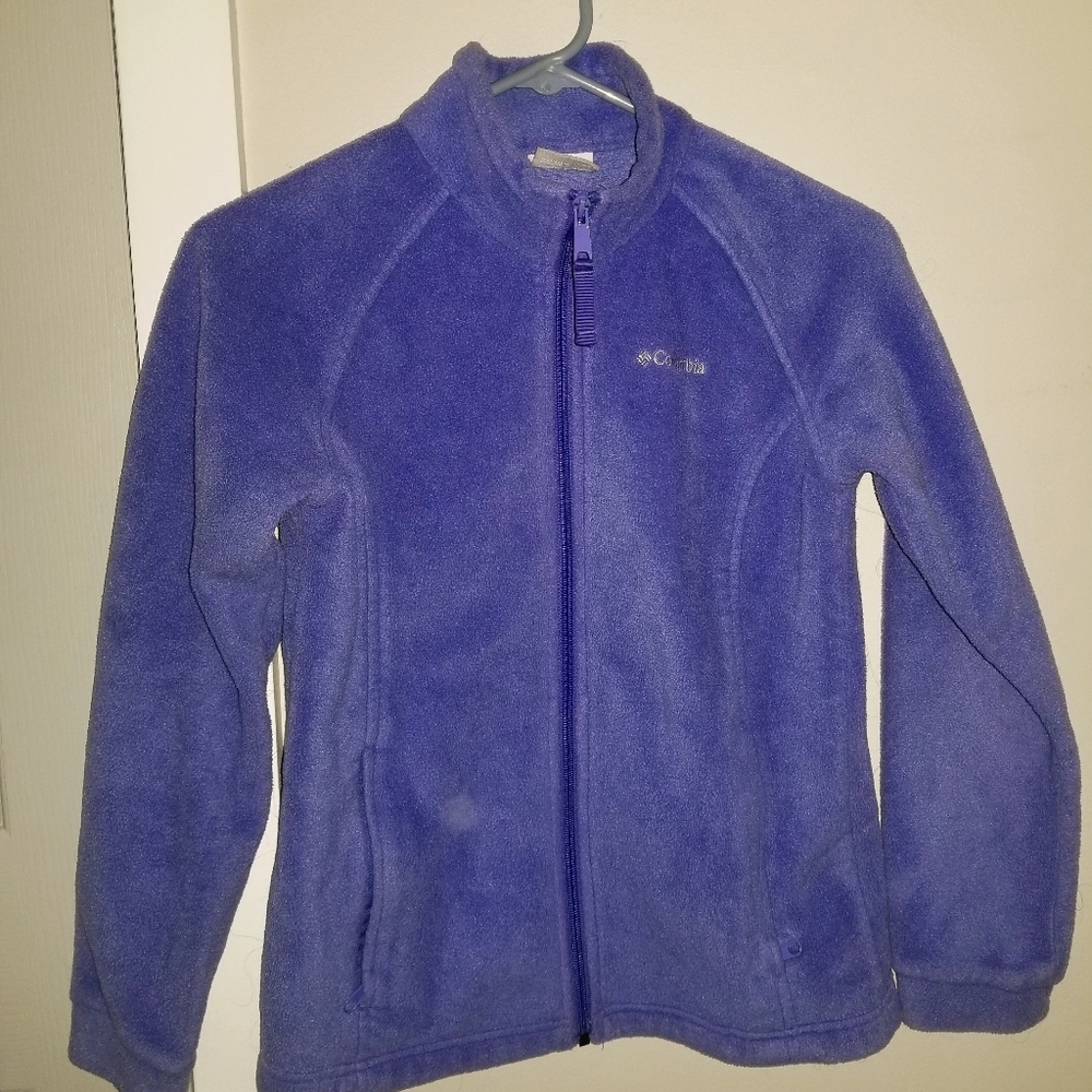 Columbia, childs zip up sweater
